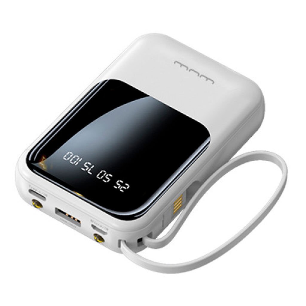 WUW 10000mAh Powerbank Mini Micro, iPhone ve Type C