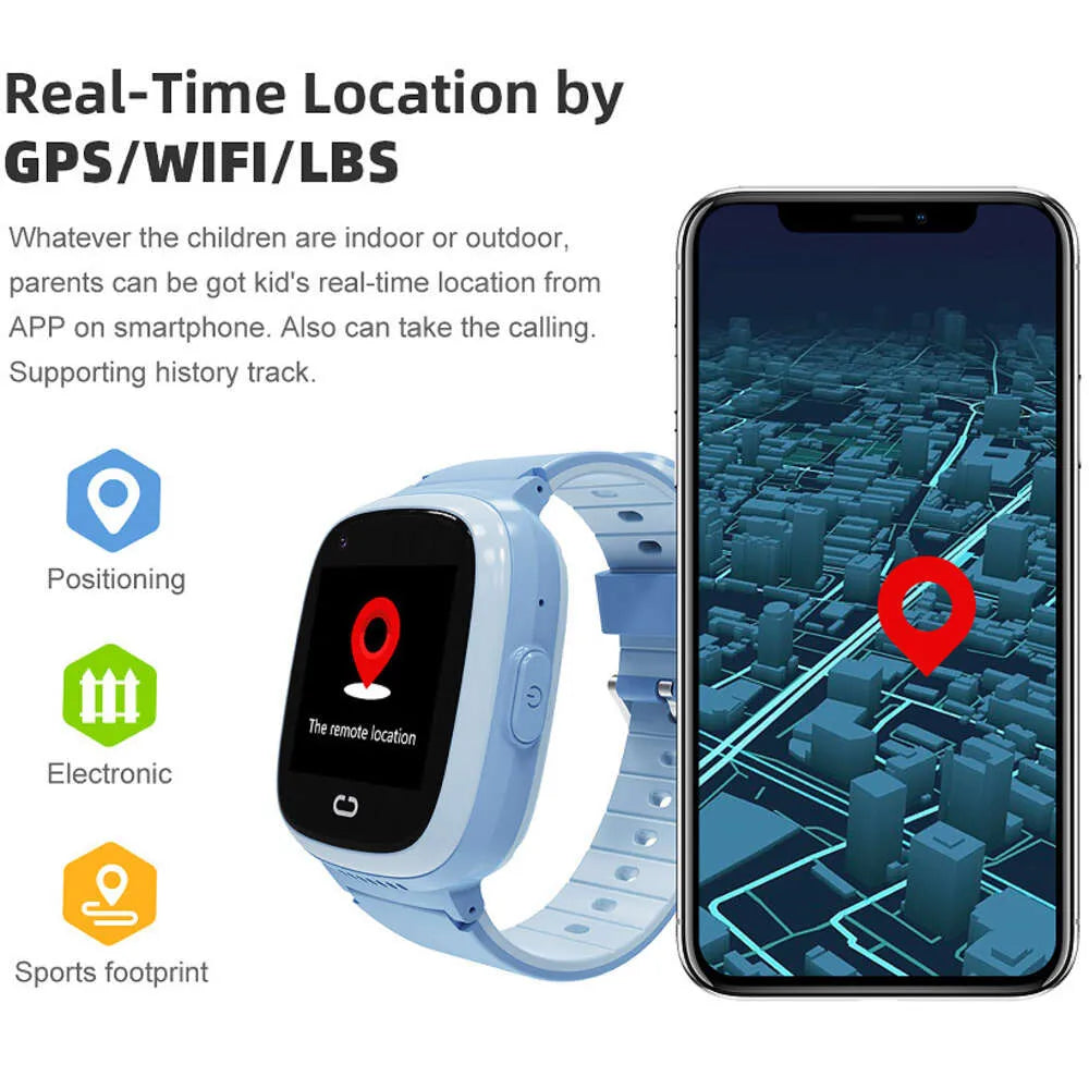 Video Call Smart SIM Card Children's Watch