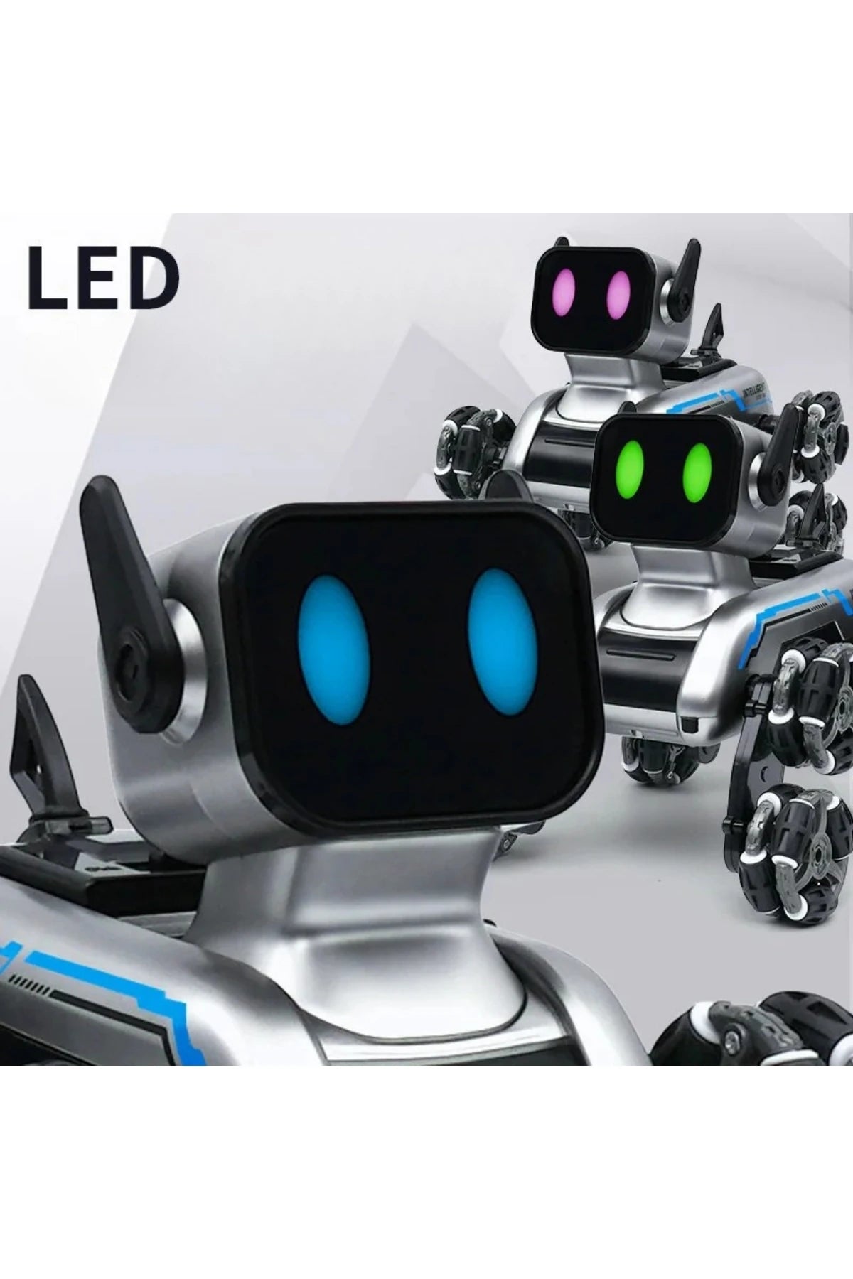 Uzaktan kumandalı robot köpek oyuncak - kumanda ile kullanım