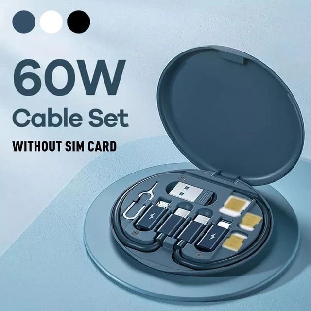 60w Hızlı Data Kablo Seti