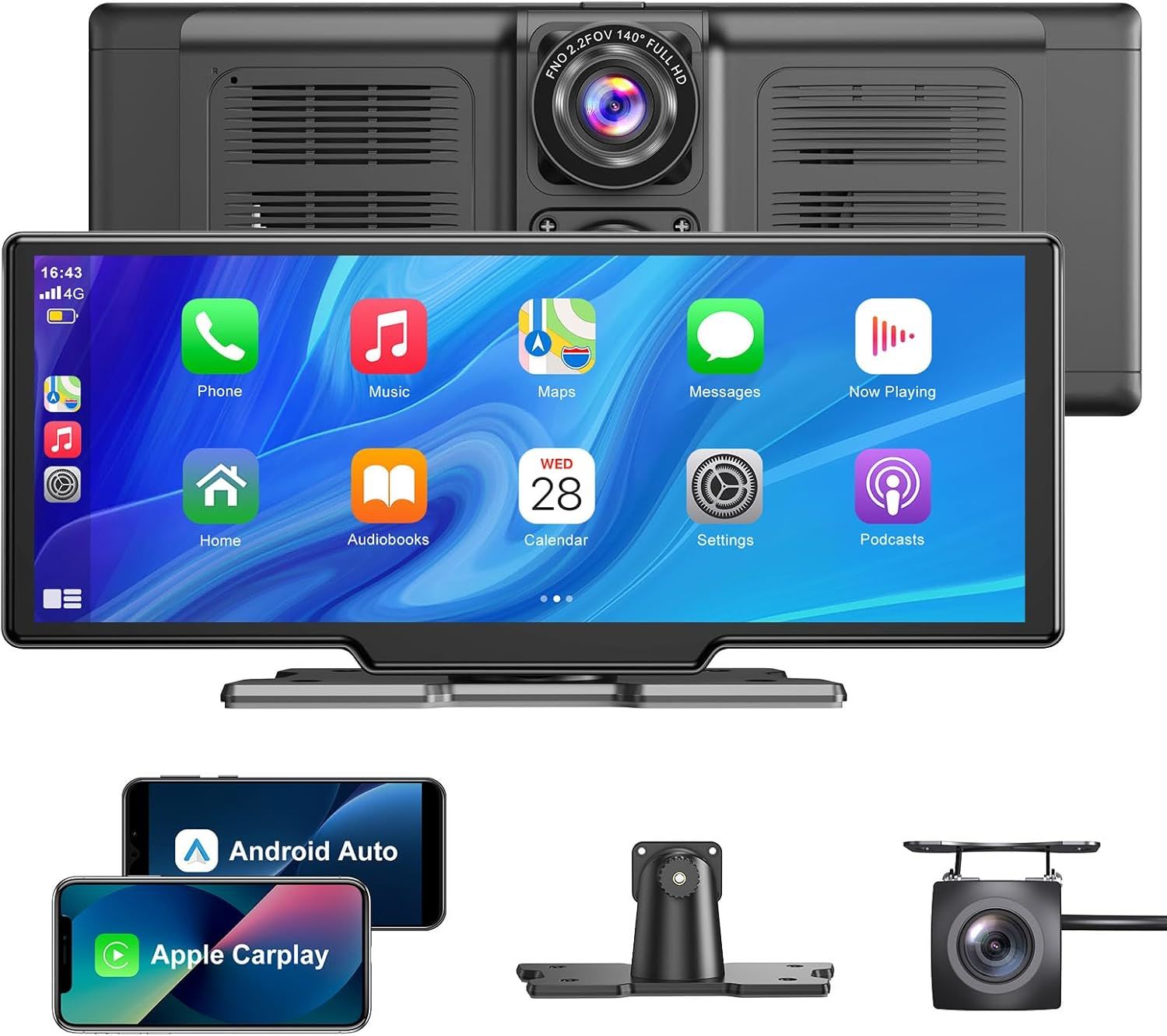Dokunmatik Multimedya Kablosuz CarPlay Ekran