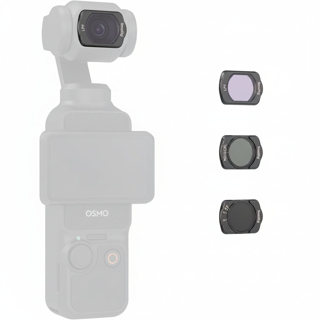 SmallRig DJI Osmo Pocket 4/3 Filtre Kiti - VND2-5 / ND16-CPL / LPF