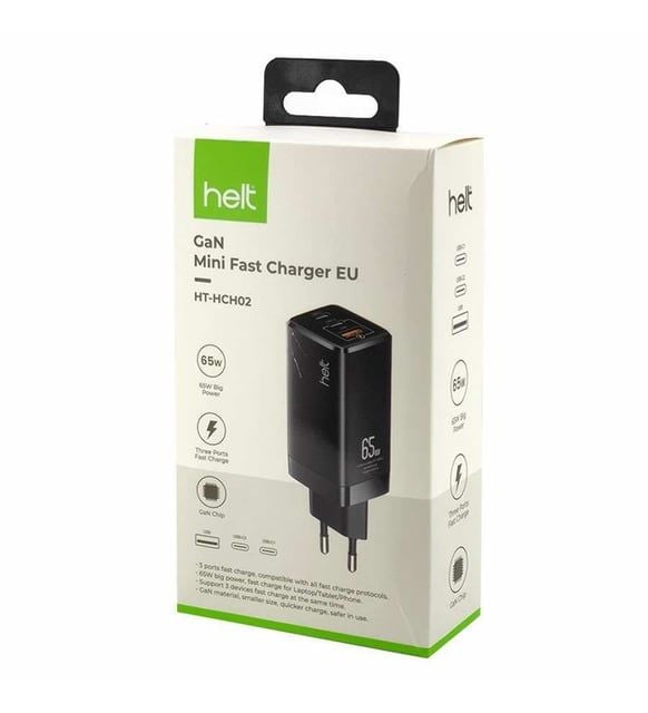 Usb +2 Type-C 65w Şarj Adaptörü