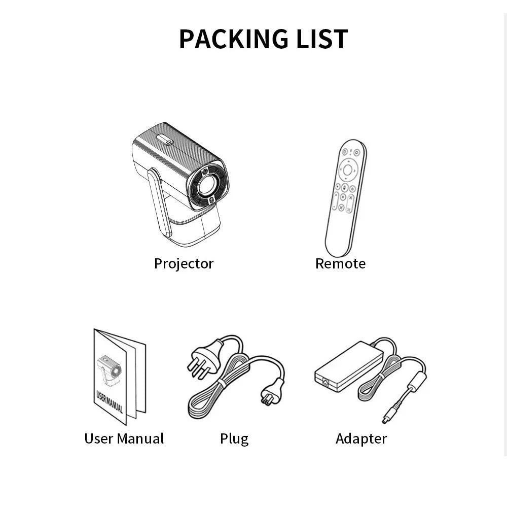 4K Pro Projeksiyon Cihazı Full Hd - Bi Elma