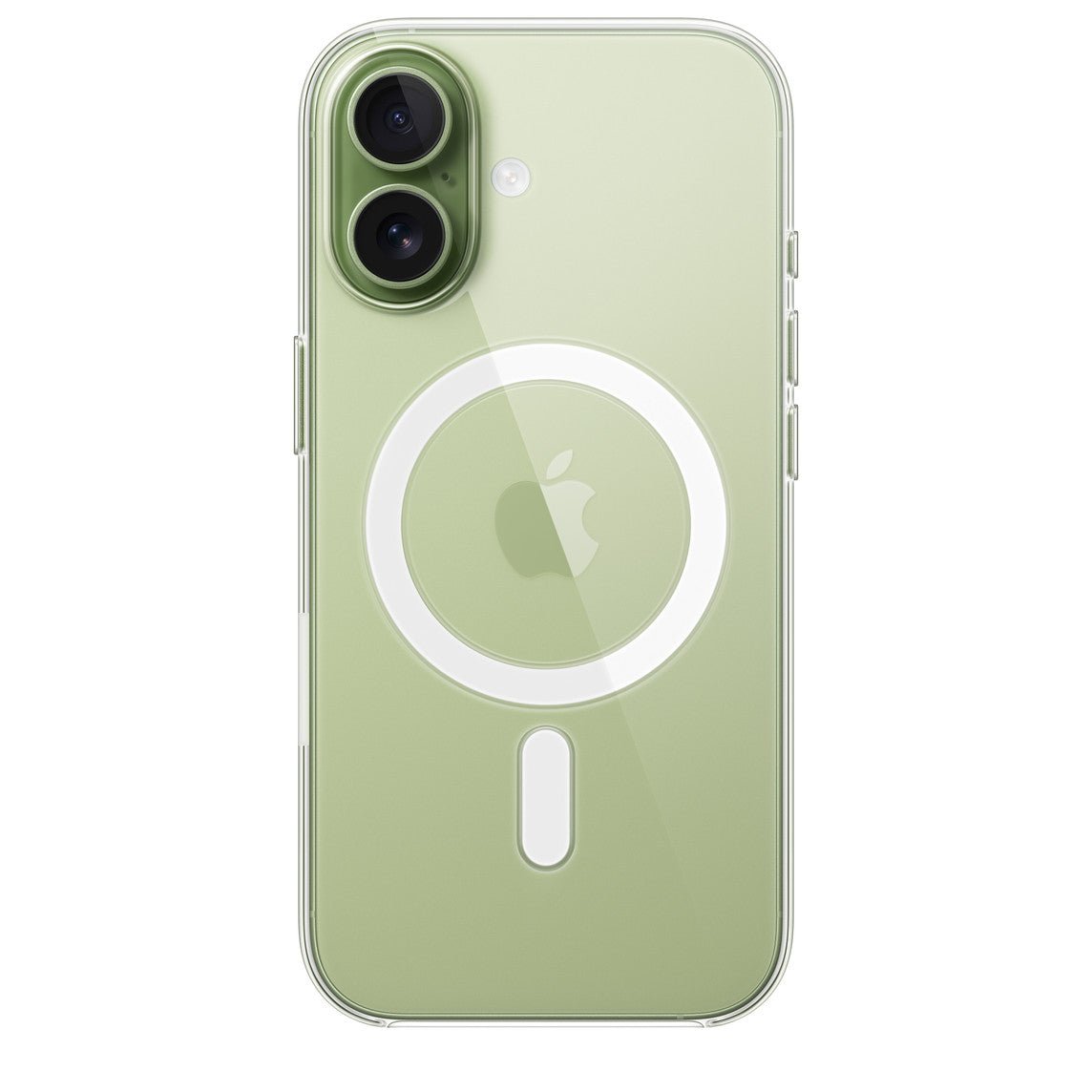 iPhone 17 / 17 Air / 17 Pro / 17 Pro Max MagSafe Sararmaz Kristal Slim Şeffaf Kılıf - Bi Elma