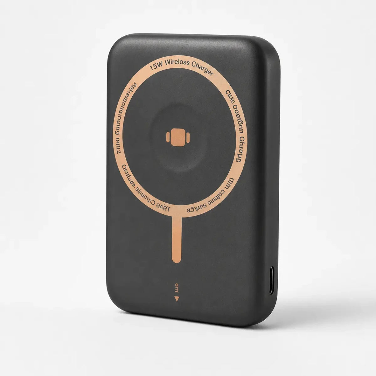 Telefon ve Akıllı Saat Uyumlu Powerbank 15W Kablosuz Şarj - Bi Elma