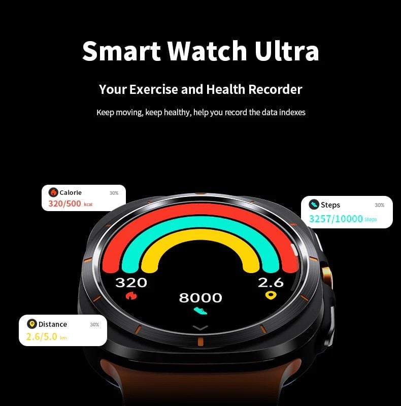 Ultra Watch Premium Akıllı Saat - Bi Elma