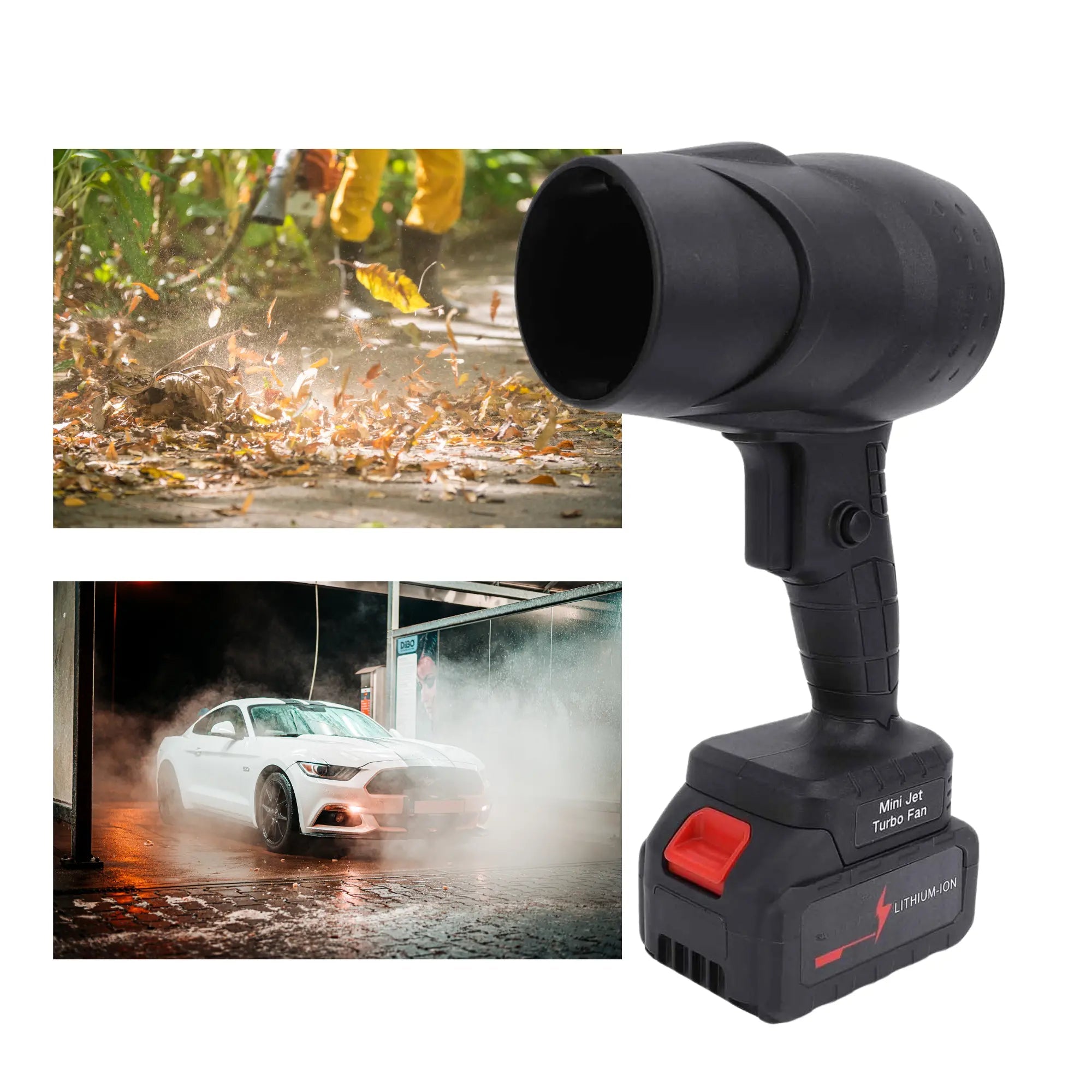 68V Kablosuz Güçlü Turbo Fan - Air Blower - Bi Elma