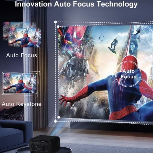 4K Ultra Akıllı Projeksiyon Cihazı Android TV Ev Sinema - Bi Elma