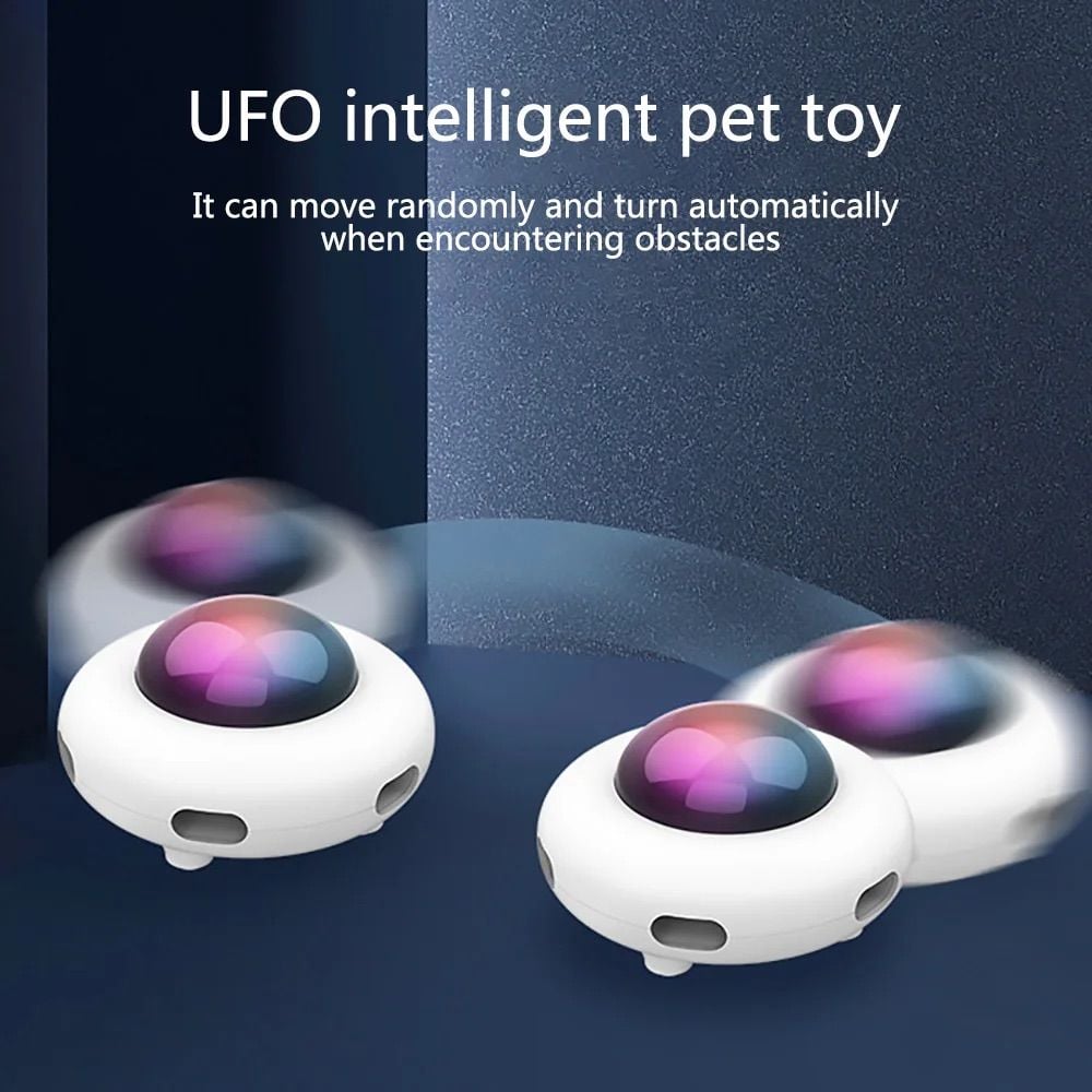 UFO Akıllı Elektronik Kedi Oyuncağı - Bi Elma