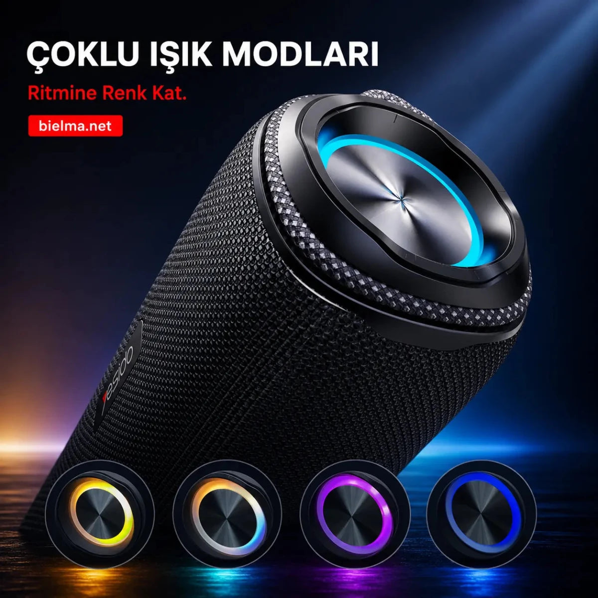 Yesido YSW11 Yeni Seri 60W Kablosuz Bluetooth Hoparlör - Bi Elma