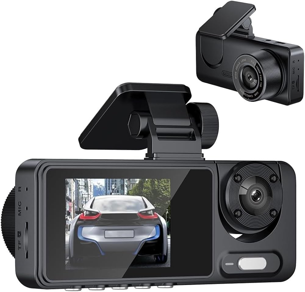 Wifi Araç İçi Kamera 3 Kamera 2K Çözünürlüklü - 32GB Hediyeli - Bi Elma