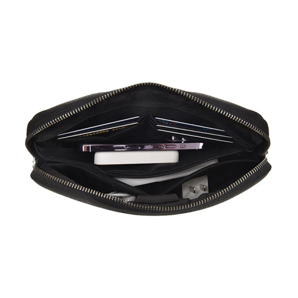 WIWU Alpha Parmak İzi Kilitli Aksesuar El Çantası - Bi Elma