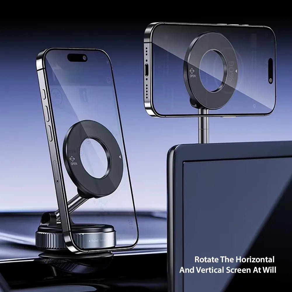 Manyetik Vakumlu 360° Magsafe Katlanır Telefon Tutucu - Bi Elma