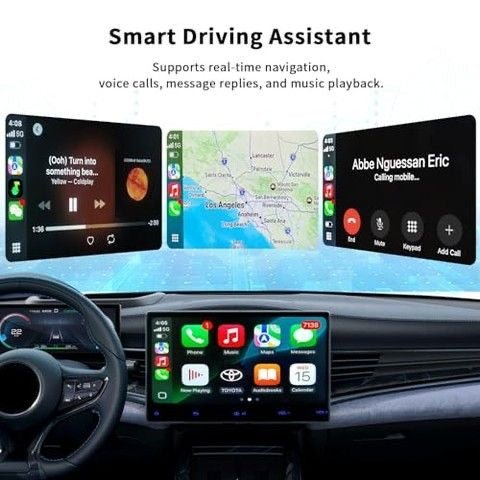 4in1 CarPlay & Android Auto Wireless Adaptör Ekran Yansıtma - Bi Elma