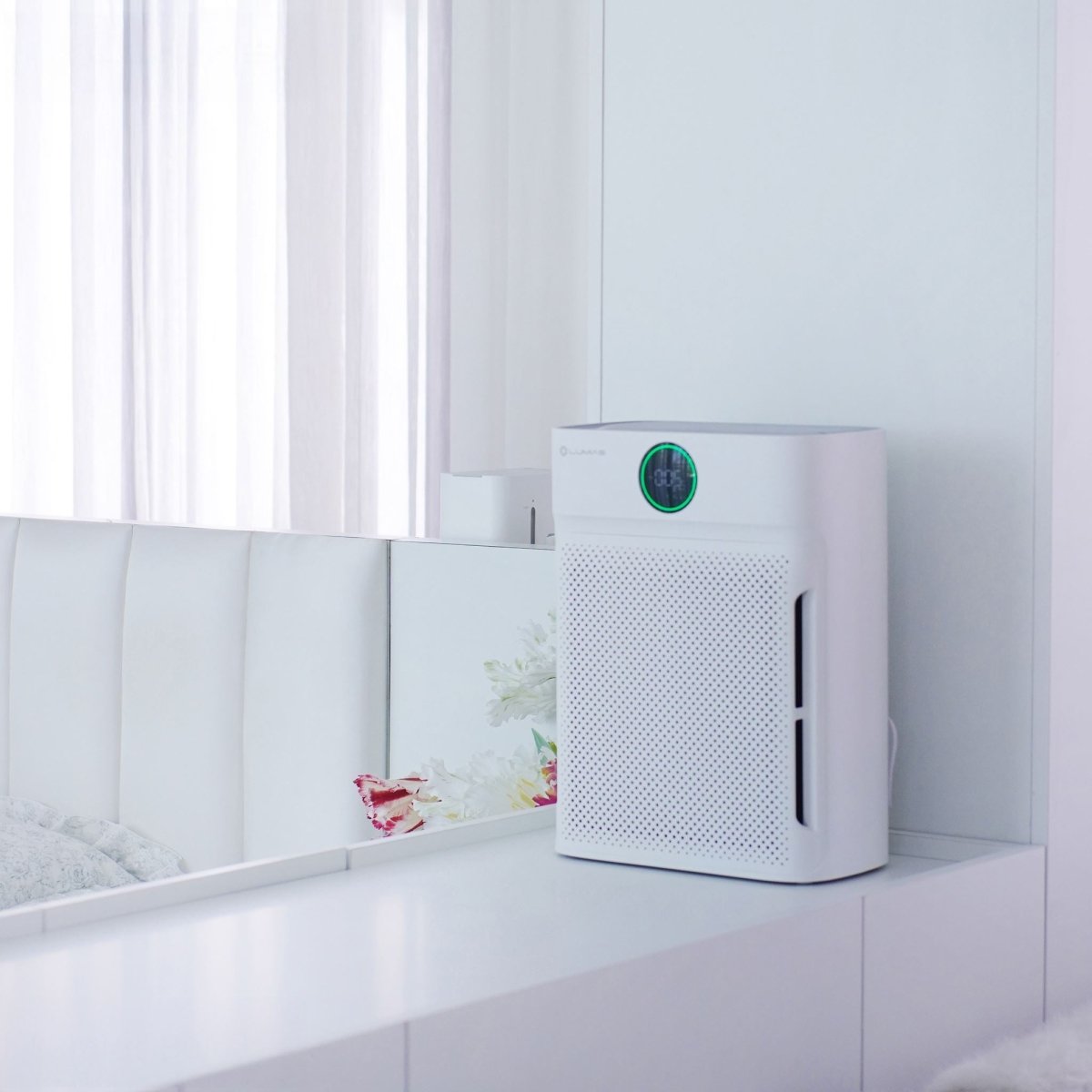 Akıllı Hava Temizleme Cihazı HEPA Karbon Filtre Duman - Hayvan - Polen - Toz - Bi Elma