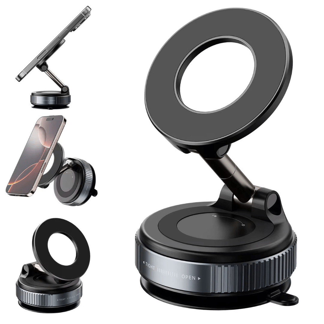 Manyetik Vakumlu 360° Magsafe Katlanır Telefon Tutucu - Bi Elma