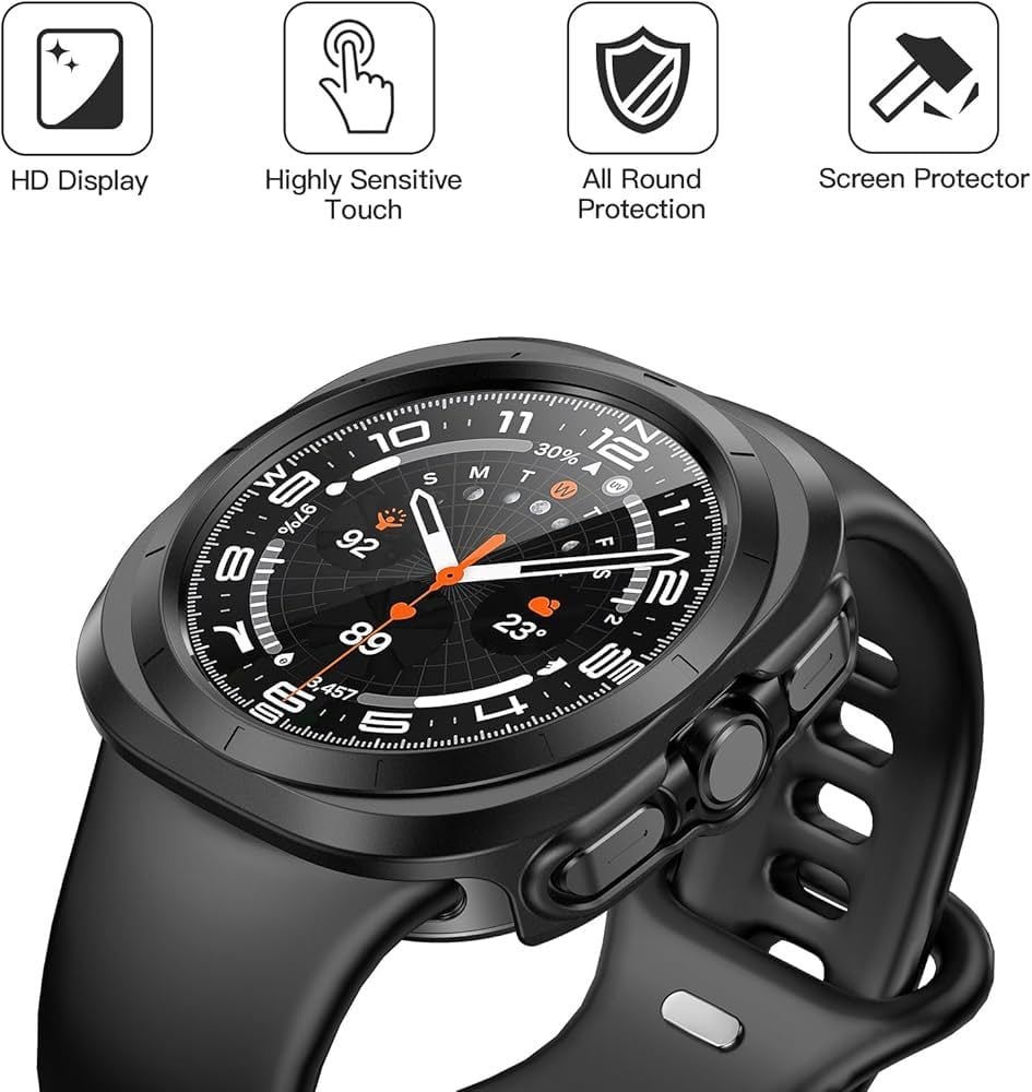 Samsung Watch 7 Ultra Uyumlu Kasa Koruyucu Kılıf
