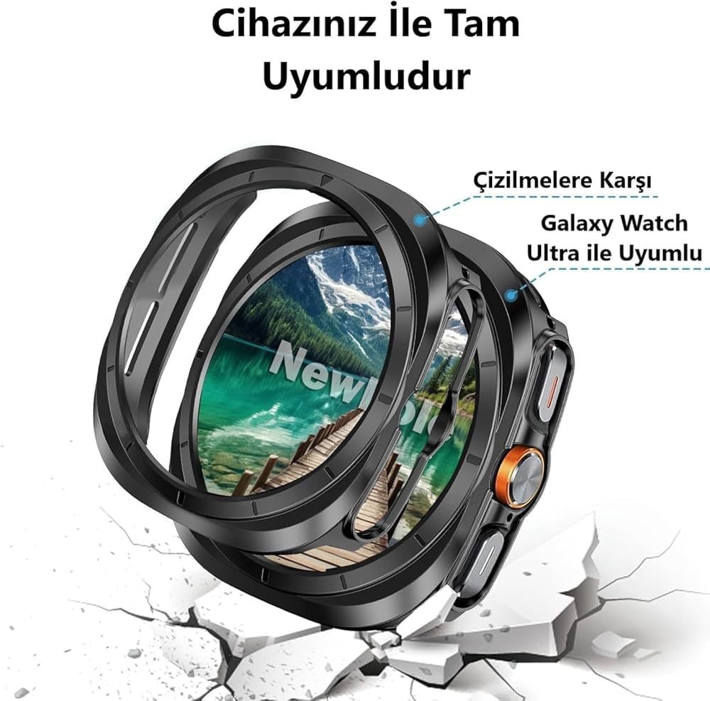 Samsung Watch 7 Ultra Uyumlu Kasa Koruyucu Kılıf