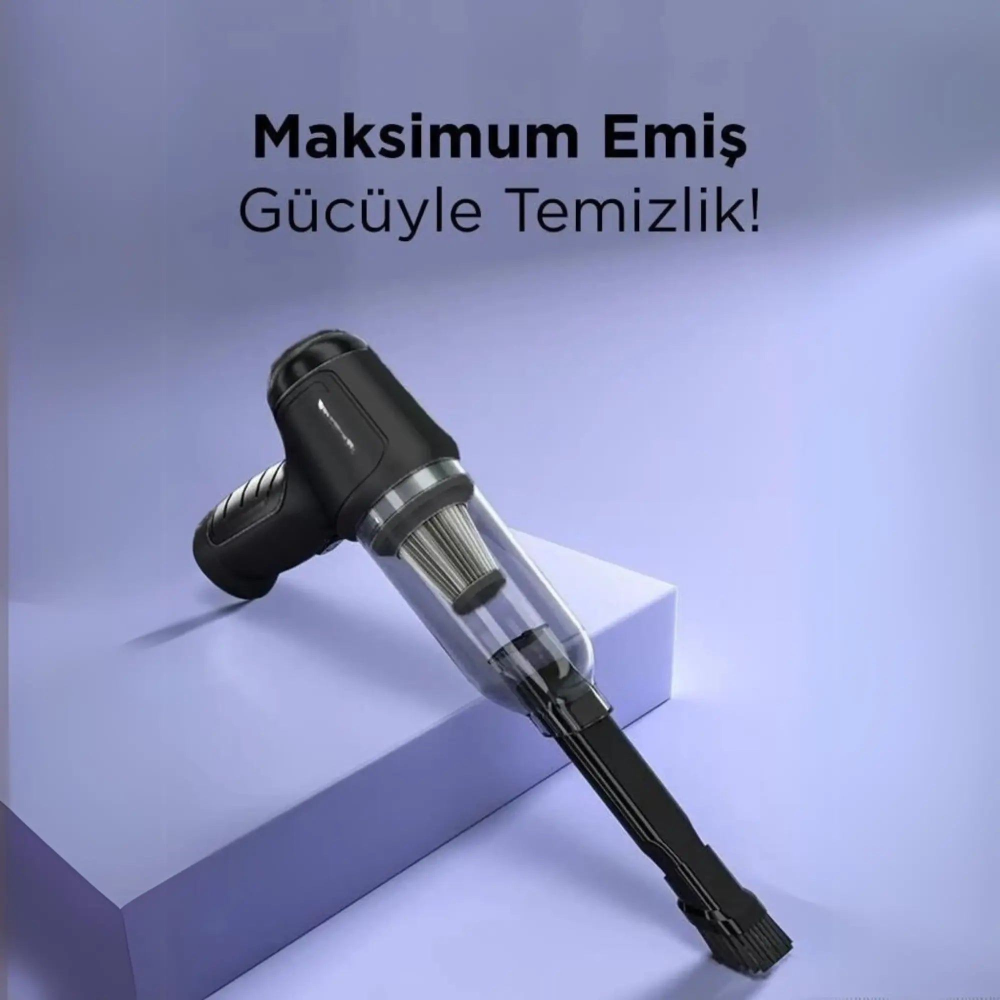 Mini Çok Fonksiyonlu Şarjlı Araç ve Ev Süpürgesi