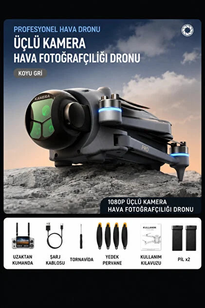 R26 Max Drone – 50g Yük Taşıma, GPS, 360° Engel Algılama, Çift Kamera