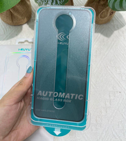 Защитное антистатическое стекло для iPhone Ghost с инструментом для установки