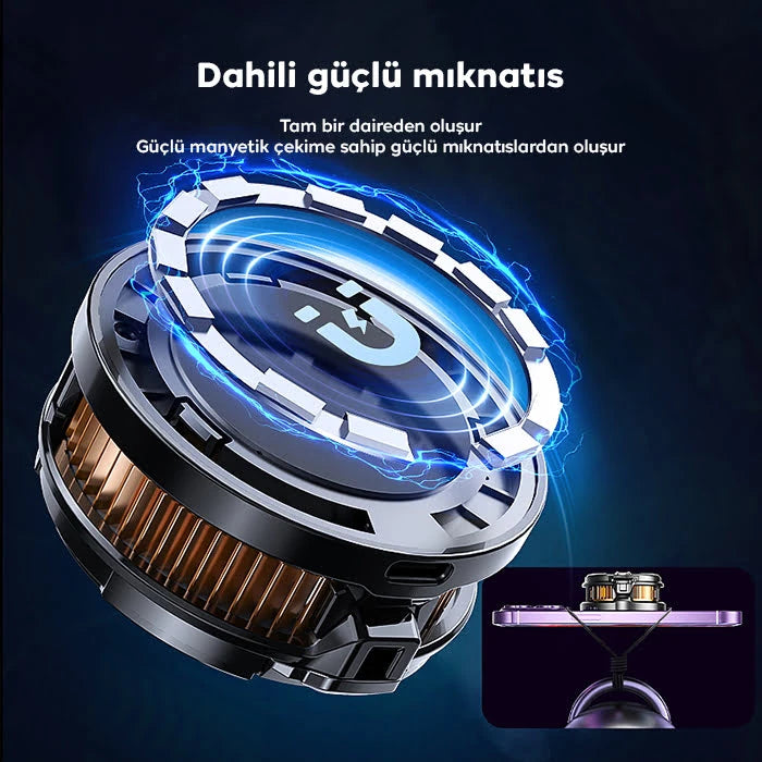 MEMO CX07 Manyetik Cep Telefon Soğutma Fanı