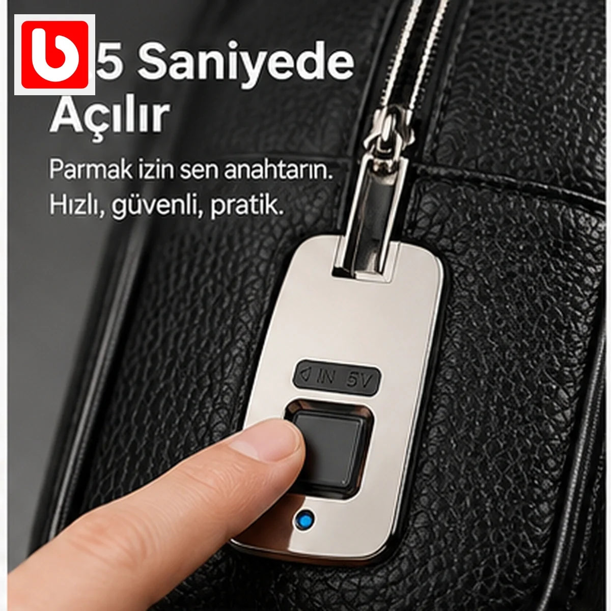 0.5 saniyede açılan parmak izi kilidi - Bi Elma