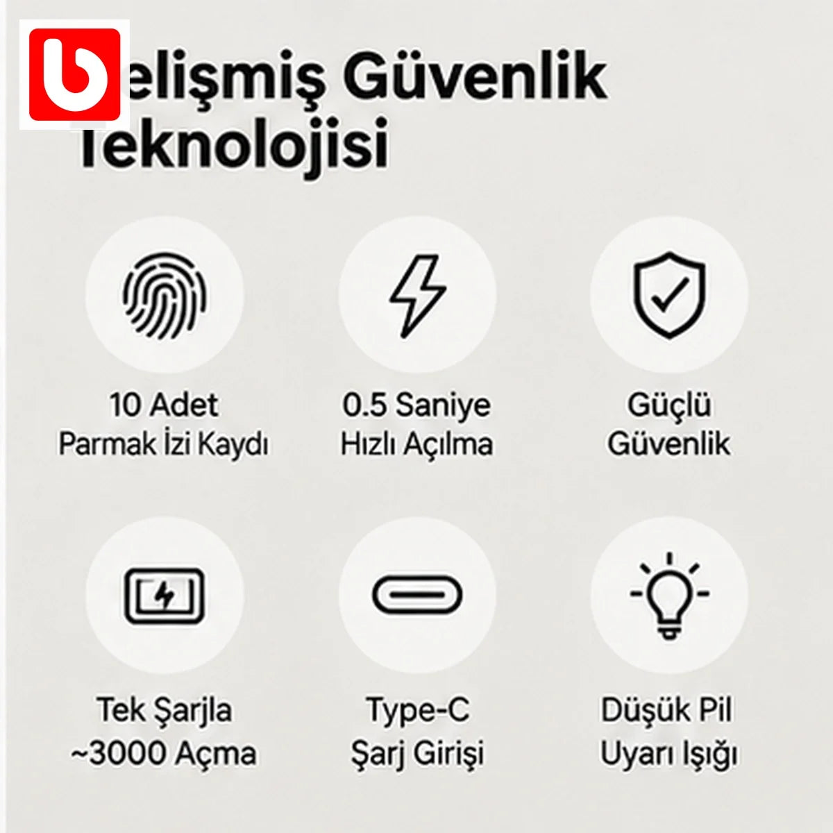 Parmak izi güvenlik özellikleri - Bi Elma