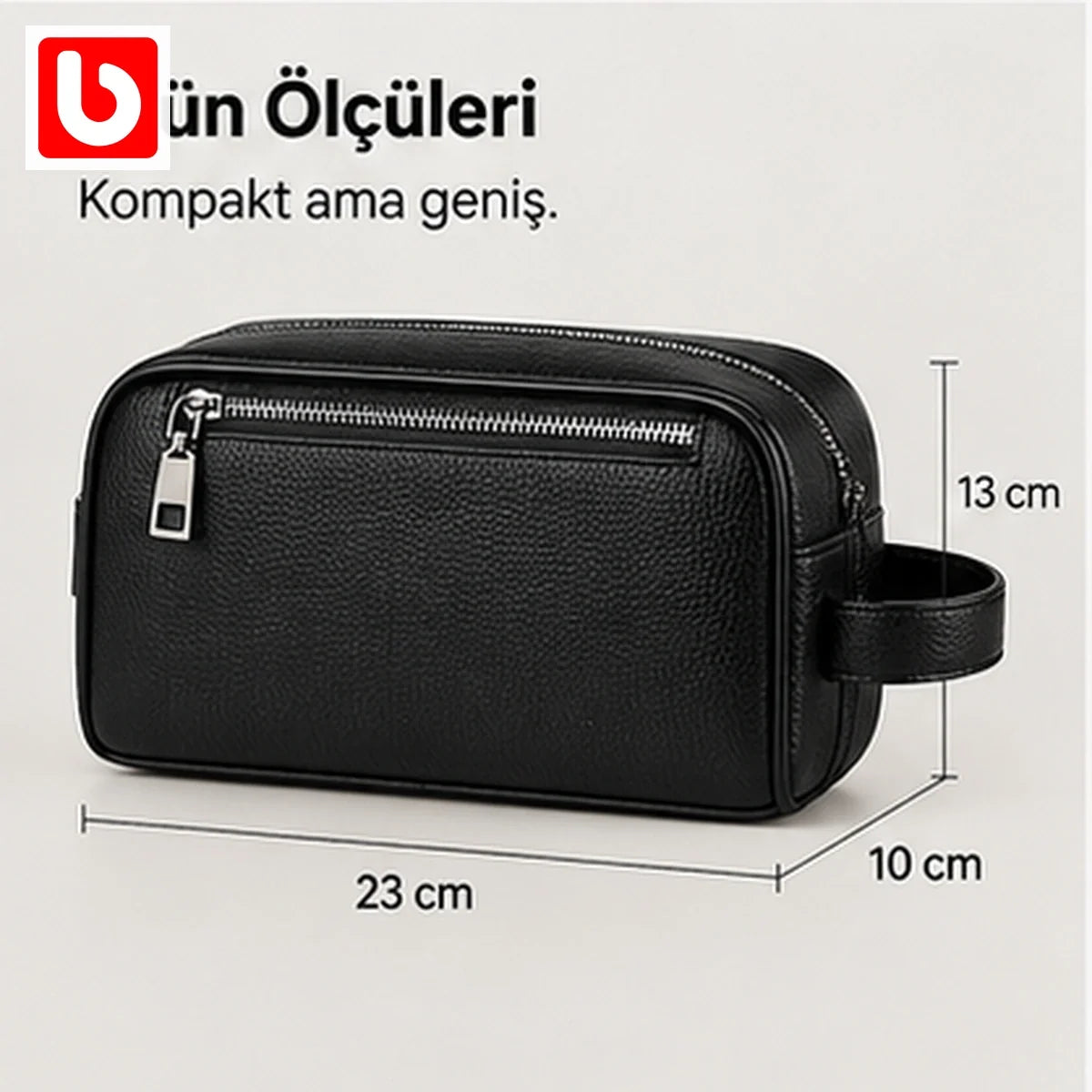 Parmak izi kilitli el çantası ölçüleri - Bi Elma
