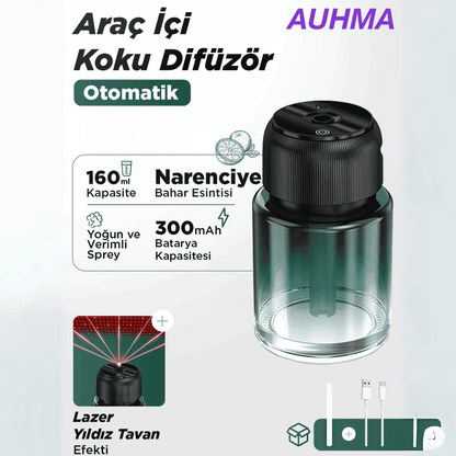 Premium Otomatik Araç İçi Koku Difüzör