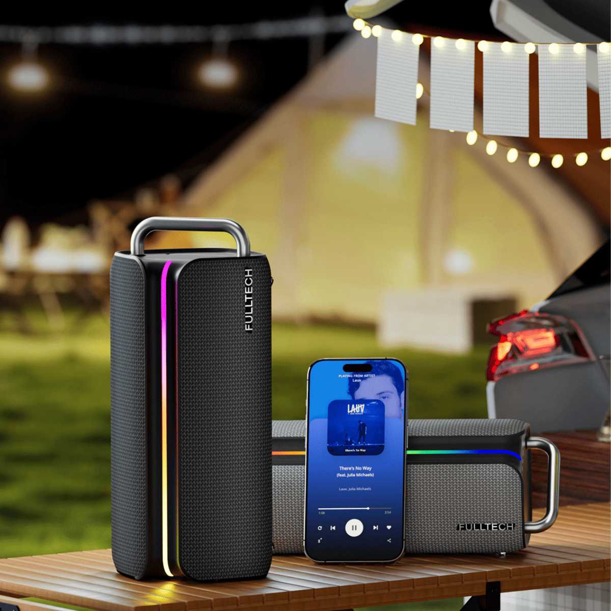 Fulltech FXS2 Taşınabilir Kablosuz Bluetooth Hoparlör