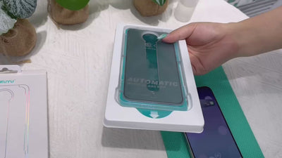 iPhone Ghost Screen Protector Anti-Static Installation Tool Privacy Glass