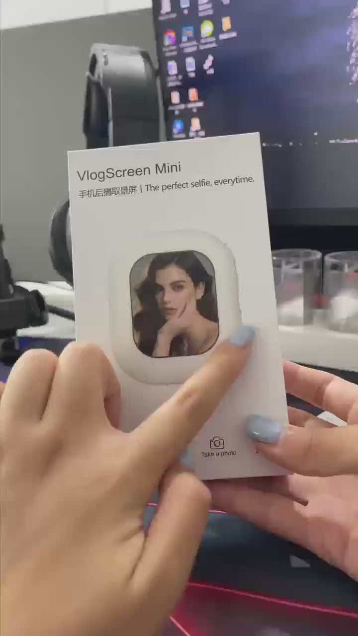 Videoyu yükle: Kablosuz Vlog Selfie Ekranı - Görüntü Aktarıcı