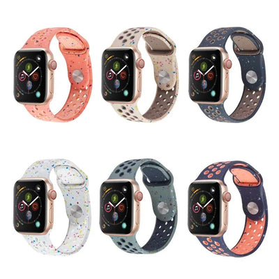 NKE Delikli Spor Akıllı Saat Kordonu - Bi Elma