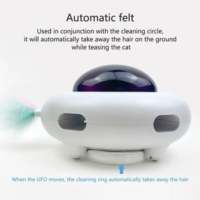 UFO Akıllı Elektronik Kedi Oyuncağı - Bi Elma