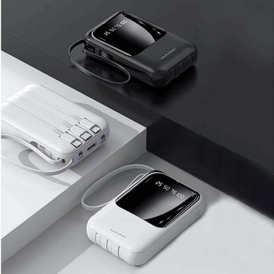 WUW 10000mAh Powerbank Mini Micro, iPhone ve Type C - Bi Elma