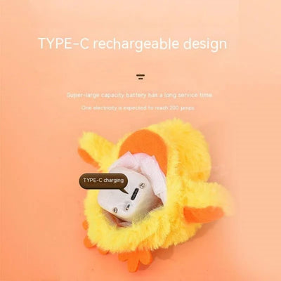 İnteraktif Şarjlı Ördek Kedi - Köpek Oyuncağı - Bi Elma