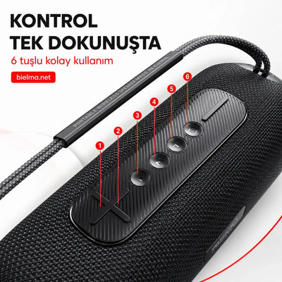 Yesido YSW11 Yeni Seri 60W Kablosuz Bluetooth Hoparlör - Bi Elma