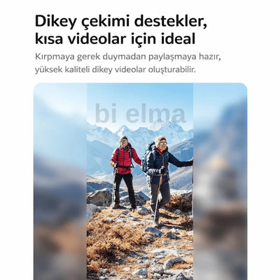 R08 4K HD Katlanabilir Drone, Çift Kameralı, Uzaktan Kumandalı Akıllı Model - Bi Elma