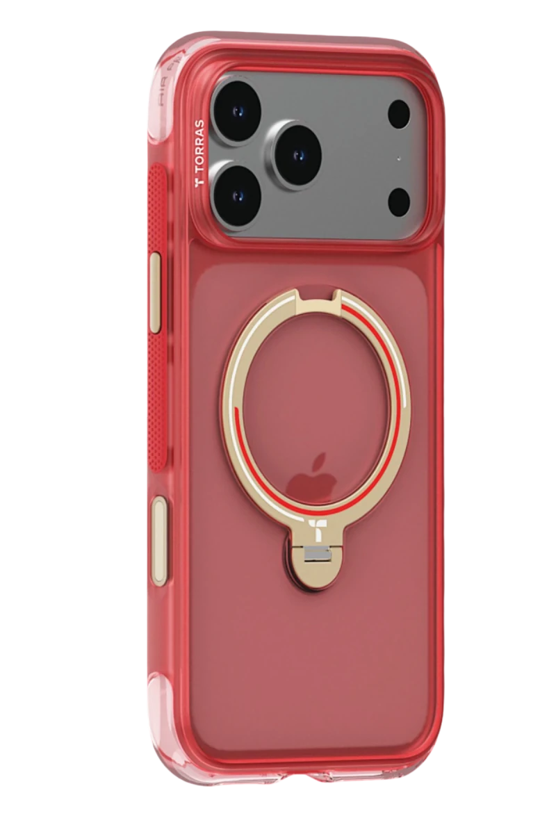 TORRAS iPhone 17 Pro Max OStand Q3 Air World Cup Türkiye MagSafe Standlı Kılıf - Bi Elma
