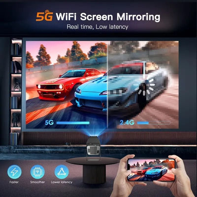 HY320 Mini Premium 4K Projeksiyon - Bi Elma