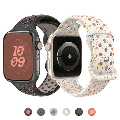 NKE Delikli Spor Akıllı Saat Kordonu - Bi Elma