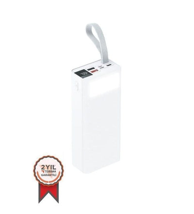 30000mah Powerbank Hızlı Şarj Dijital 4 Çıkışlı - Bi Elma