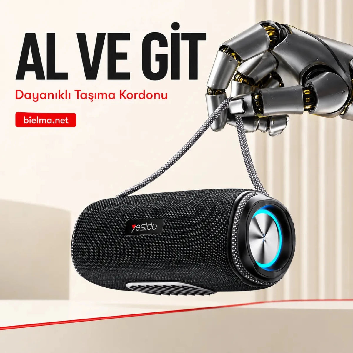 Yesido YSW11 Yeni Seri 60W Kablosuz Bluetooth Hoparlör - Bi Elma