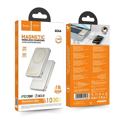 Hoco Magsafe Slim Powerbank Hızlı Şarj 10.000mah Pd 20w Type - C - Bi Elma