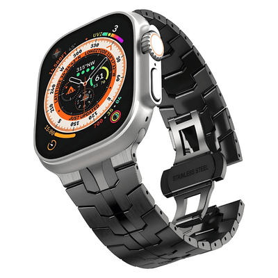 Stanless Premium Ultra V - For Çelik Akıllı Saat Kordon 45mm - Bi Elma