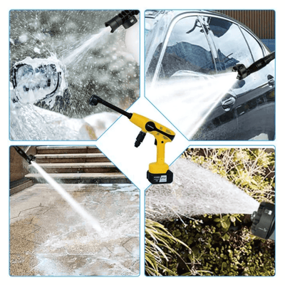 Akülü Şarjlı Yüksek Basınçlı Oto ve Bahçe Yıkama Su Tabancası - Bi Elma