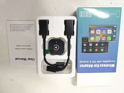 Kablosuz CarPlay & Android Auto Adaptörü – USB & Type - C Bluetooth Dönüştürücü - Bi Elma