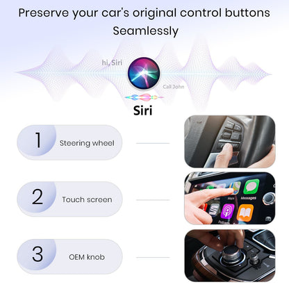 Kablosuz Araç CarPlay & Android Auto USB ve Type C Bluetooth Adaptör - Bi Elma